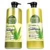 ( )촉촉한 알로에베라 헤어 샴푸 1500g 컨디셔너 1500ml Moisturizing Aloe