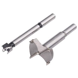 UK Drills 1 x 10.0mm Forstner Bit Wood Hole Cutter Round Shank HSS