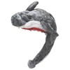 Peti Tebelle Shark Warm Hat Unisex Free Size grey