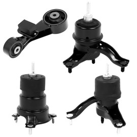 4PCS Engine Motor & Trans Mount Set Fit for Toyota Camry L4 2.5L 2016-2017, for Camry LE, SE, XLE Model L4 2.5L 2017 Automatic Transmission Auto Motor Mount Replace# A4288 A62062 A4295 A72004HY