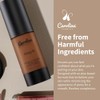 Carolina Cosmetics Base Maquillaje Tono Honey Origen Vegetal Hidratante Minimiza