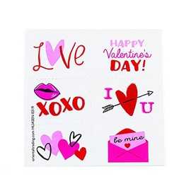 Fun Express Winter Princess Sparkle Tattoos