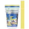 Skater SIH3ST-A Tumbler with Straw, 3 Pieces, 11.8 fl oz