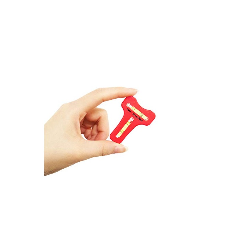 GreenNavi (Red) Golf Marker Golf Marker Ball Marker Level Golf