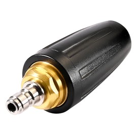 YAMATIC Pressure Washer Tips Turbo Nozzle, 360° Rotating Spray Turbo 3600 PSI 4.0GPM with 1/4" Quick Connector, Compatible with Ryobi, Generac, Greenworks, Craftsman, Troybilt, Simpson