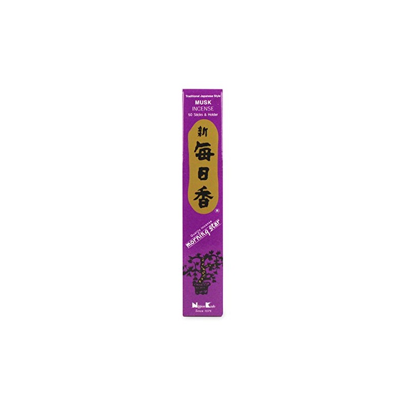 Morning Star Incense Incense Musk, 50 CT