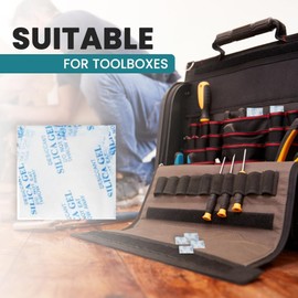 2g Silica Gel Sachets | 120 Desiccant Bags | Helps to Stop Damp, Mould, Mildew and Condensation