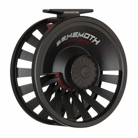 Redington Behemoth Fly Fishing Reel, Multipurpose Fly Reel for Freshwater and Saltwater, Large Arbor and Adjustable Drag, Black, 11/12
