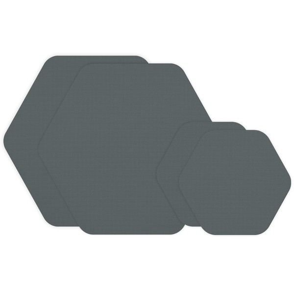 GEAR AID Tenacious Tape Hex 2.5” and 1.5” Shapes, Micro-Ripstop