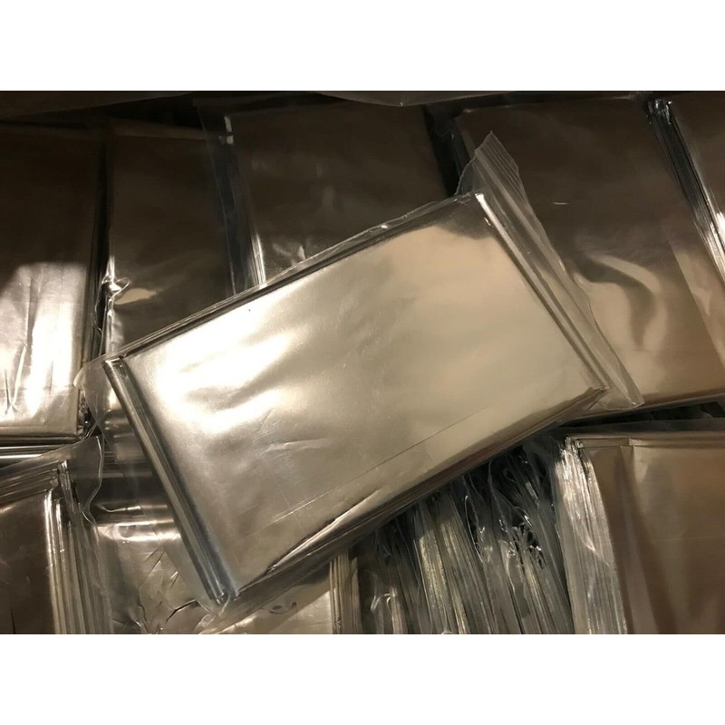 Altland 25 Pack of Emergency Blankets - Individually Packaged Silver
