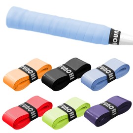 VTYTZZ 6 Stück Griffband Tennisschläger,Griffband Badmintonschläger,Badminton Griffband,Tennisschläger Griffband,Rutschfestes Griffband Badmintonschläger,Für Menschen Mit Schwitzigen Händen