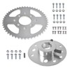 #40/41/420 Chain 48T 8 Holes Sprocket with 1"Bore 1/4"Keyway Sprocket Hub for Predator 212cc 196cc 6.5hp Go Kart Mini Bike Drift Trike Heavy Duty Dune Buggies Parts