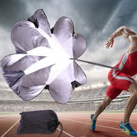 Parachute running lower body training exercise athletic meet sports day competition DD-12750 Yellow