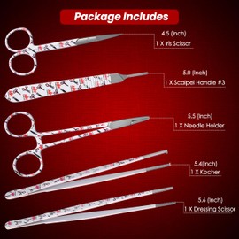 Durable Silicon Suture Practice kit - Skin Suture Pad for Veterinary Students and Nurses