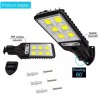 Generic LED Solar Light Motion Sensor 3 Modes Flood Lamp