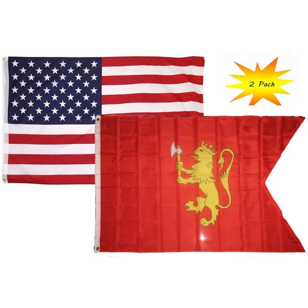 Trade Winds 3x5 3’x5’ Wholesale Set (2 Pack) USA American