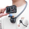 REYGEAK For DJI Osmo Action Magnetic Hanging Neck Mount,POV Action
