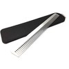 Swedish Crown Professional Men's Comb with Genuine Leather Case Aluminium