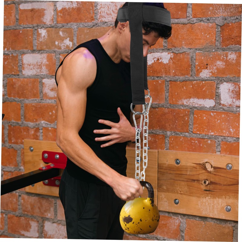 SUPVOX 1set Neck Training Harness Head and Neck Exerciser Sports