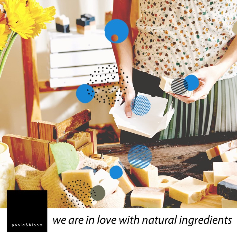 Peeling & Scrub Natural Handmade Soap Bars - 2 Black