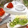 3 in 1 Egg Slicer, Stainless Steel Multipurpose Egg Cutter,