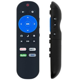Replace Remote Applicable for Hisense Roku TV 43R6E1 40H4030F1 32H4030F1 65H9F 50H8G 43R7E 55R8F 65R6E3 65R6E1 43R6090G 65H8G 65R8F 43H4030F1 50R7E 50R6E 32H4F H6570G 58R6E 55R6E3 75H8G 55R6090G