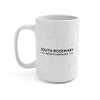 Hometown Bias South Rosemary, North Carolina NC Map Mug (15