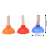 SUQIKMX Colorful Toilet Shape Plunger Holder Sucker Stand