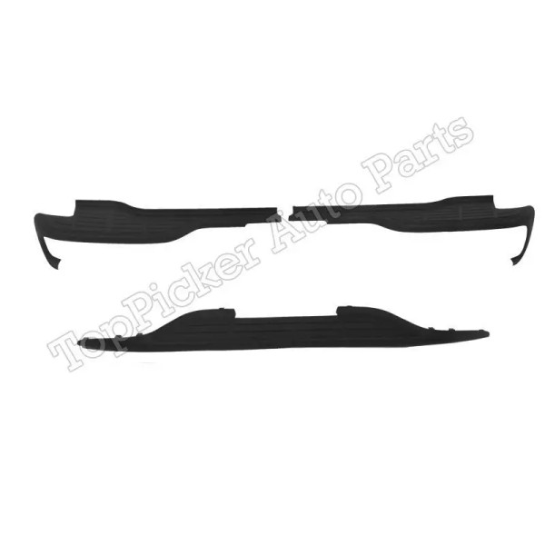 Unbranded Bundle Rear Step Bumper Top Upper Lower Center Pad