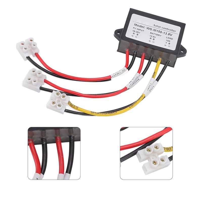 MPPT Solar Controller 150W 10 12V Anti Backflow 24 Hours