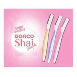 Eyebrow Razor/Shy Simple/Straight Type/Random Color 10ea