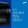 Scott Professional Coreless Standard Roll Toilet Paper Dispenser (09604), Black,