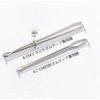 Cord Loop, Elastic Cord Thread, Set of 4, Stainless Steel,