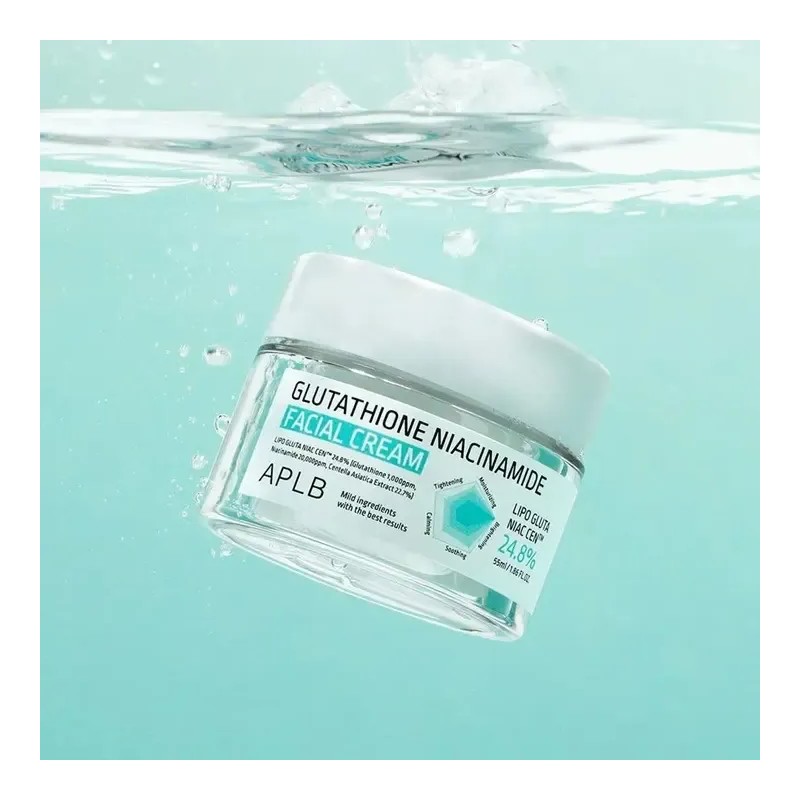 Crema Coreana Glutation Niacinamida Antimanchas Acné Arrugas