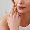 Gold Rings That Don't Tarnish Gold Plated Cubic Zirconia Stackable