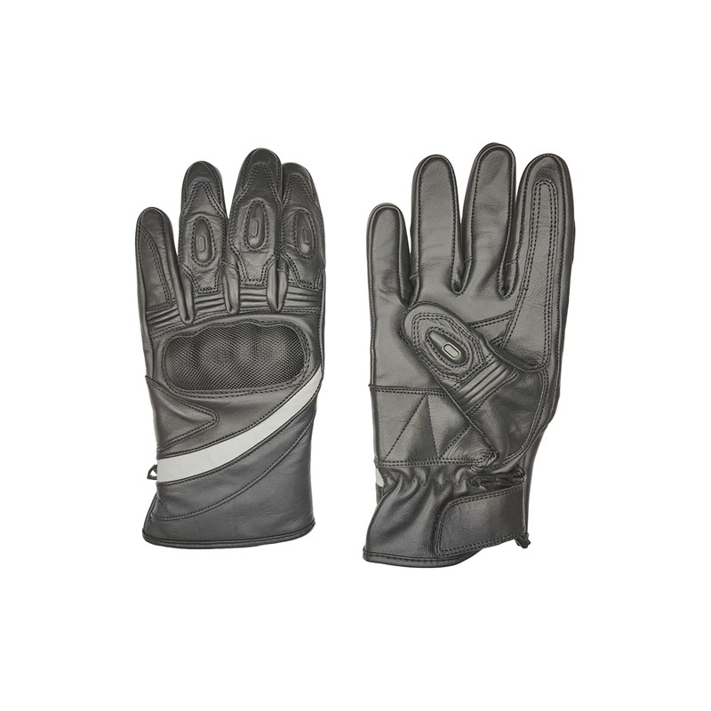 VlaMiTex M100 Motorcycle Leather Gloves (M - M113)