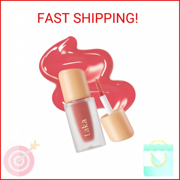 Laka Fruity Glam Lip Tint Mini, Glowing Lip Stain with