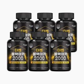 Furnit Lee Sang-woo The Strong Black Maca 2000 6-month supply (120 tablets x 6 bottles) Arginine male vitality / 퍼니트 이상우 더 쎈 블랙마카 2000 6개월분 (120정 x 6병) 아르기닌 남성 활력