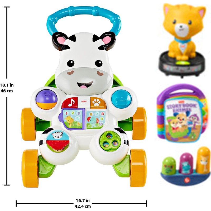 Fisher-Price Baby & Toddler Play Kit Let’s Walk & Talk