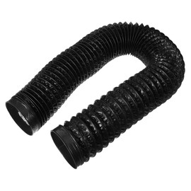 CORHAD Thickened Aluminum Pipe for Dryer Vent Tube Ventilation Hose 100mm Standard Space Saving Easy Install