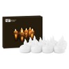 LED Floating Candles by Novelty Place, Flameless Tea Lights Warm