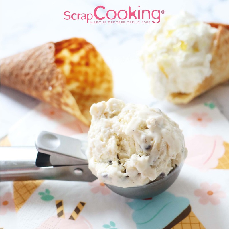 ScrapCooking - Stainless Steel Ice Cream Scoop - Ice Cream