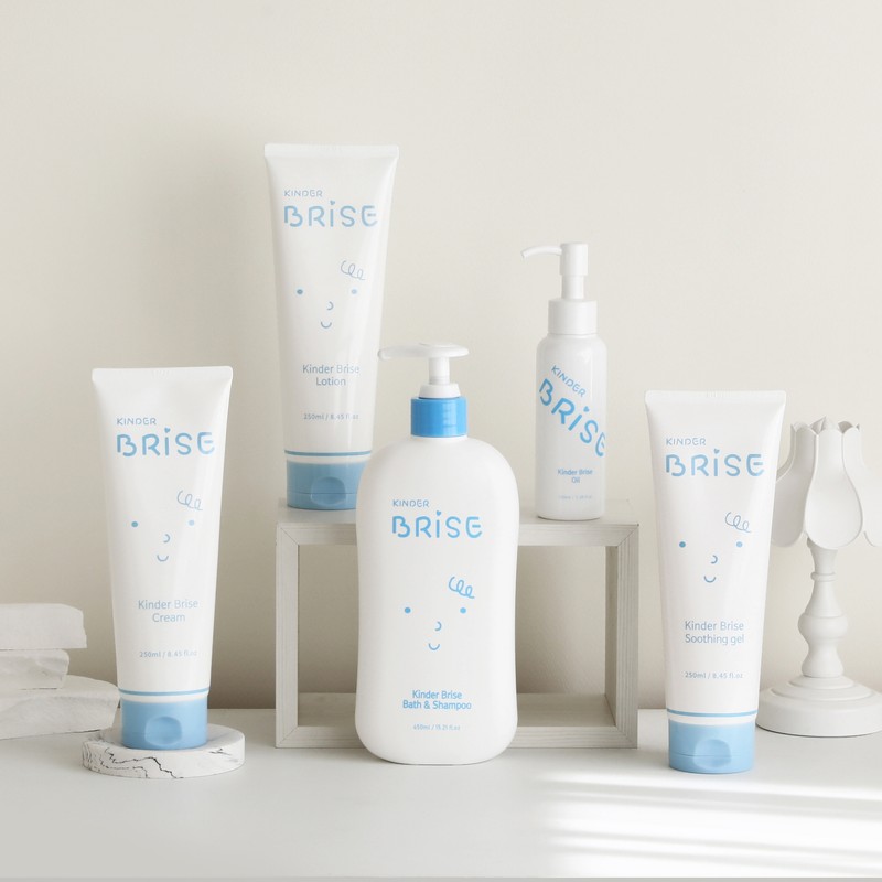Tool Kinderbrije 4-piece set (lotion + bath + cream +