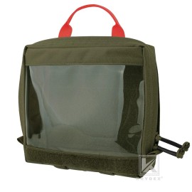 KRYDEX Clear Top Insert Bag Packing Organizer Ranger Green for D3 Backpack Large