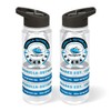 Cronulla Sharks NRL Rugby League Tritan Bottle with Rubber Bands
