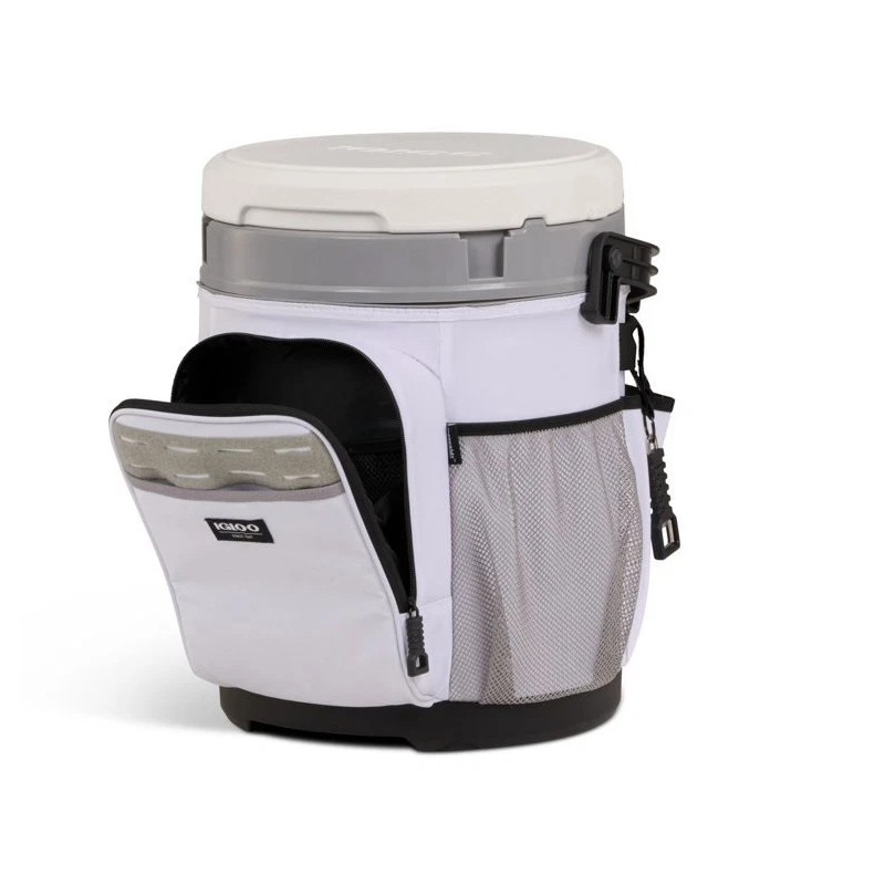 Igloo 20 QT Marine Cooler Bucket, White, 24-Can Capacity -