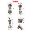 ROBUSTIN Golf Headcover Set Driver Fairway Wood Utility Camo (Utility,