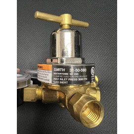 Smith NEW Smith Argon Regulator Gauge
