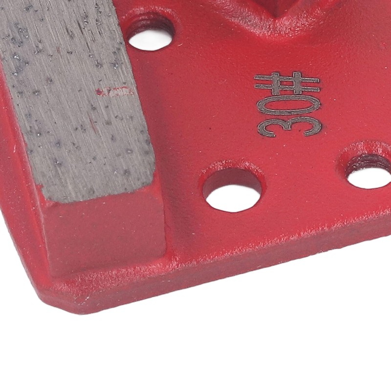 3Pcs Diamond Grinding Shoes 30 Grits Trapezoid Concrete Floor Cutting
