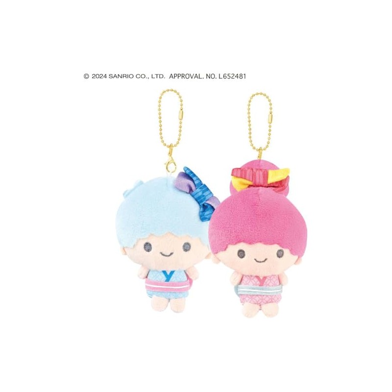 Krax Niconui Keychain Little Twin Stars / Wafu 126497